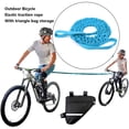thumbnail image 3 of Greeniant Cuerda de remolque elástica para montar en bicicleta, conexión rápida para niños, correa de tracción elástica, cordón de Ciclismo Azul, 3 of 6