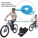thumbnail image 4 of Soidarity Cuerda de remolque elástica para montar en bicicleta, conexión rápida para niños, correa de tracción elástica, cordón de arrastre de Ciclismo Azul Soidarity OD020080-02B, 4 of 6
