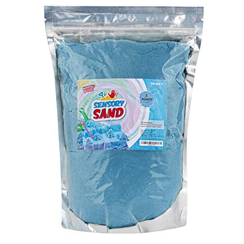 Sensory Sand (5 Pounds, Blue