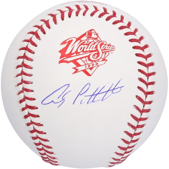 Collectible Andy Pettitte New York Yankees Autographed 1998 World Series Logo Baseball - Fanatics Authentic Certified