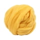 thumbnail image 4 of Hilo de lana grueso Hilo de mecha grueso Tejido a mano Hilo de peso DIY Tubular gigante amarillo, 4 of 9