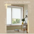 thumbnail image 5 of [4 Pack] Simple DYI Shades RV Blinds No Tools Easy Install Cordless Cellular Shades Window Blinds, Light Filtering Pleated Shades, Easy Cut, Made in Korea - Red, 5 of 7