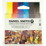 Daniel Smith Artist Edition Watercolor Set, 5ml Tubes, Jansen Chow's 6-Color Master Artist Tube Set II