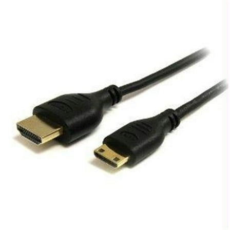 Startech   3 Ft Slim High Speed Hdmi Cable With Ethernet - Hdmi To Hdmi Mini M-M
