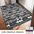 thumbnail image 3 of Black and White Geometric Boho Pattern Door Rugs,Washable Non Slip Door Mats Indoor,Decorative Door Mats,Entry Mat Indoor for Entrance,Bedroom,Kitchen,Bathroom,20"x32", 3 of 6