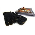 thumbnail image 2 of Onward 00528 Heavy Duty Leather Gloves, One Size Fits All, Leather, Black, 2 of 3