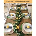 thumbnail image 4 of 13 Inch Round Placemats Set of 4, St. Patrick's Day Non Slip Heat Insulation PP Table Mats, Green Gnomes Shamrocks Gold Coin Plaid Washable Place Mats for Kitchen Dining Party Table Decor, 4 of 7