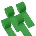 thumbnail image 1 of Unique Bargains 1.8 Inch Crepe Paper Streamer, 4 Roll 328ft Soft Paper Streamer Crepe Paper Sheet, Dark Green, 1 of 6