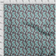 thumbnail image 3 of oneOone Organic Cotton Poplin Twill Fabric Triangle Geometric Fabric Prints By Yard 42 Inch Wide, 3 of 4