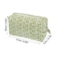 thumbnail image 2 of Unique Bargains 1Pc Durable Portable Travel Elegant Cosmetic Bag for Women Yellow, 2 of 4