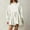 White, variant on Lilgiuy Trendy Women's Casual Over Sized Sweatshirt Long Sleeve Dress Round-Neck Ladies Patchwork Mini Dresses Gifts for Your Girlfriend Daughter Mom