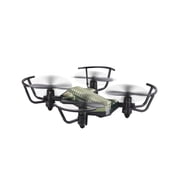 Voyage Aeronautics VA-2080 Compact Micro Drone with LED Head and Tail Lamps, Green, 4 inches, for Ages 8 and Older