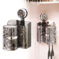thumbnail image 1 of 1PC Spoon And Lid Rest Bathroom Toothbrush Holder Wall Mounted Hanging Toothbrush Storage Rack Bathroom Toothbrush And Toothpaste Storage Rack With Suction Cup Bathroom Decor & Accessories, 1 of 9