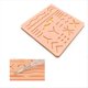 thumbnail image 3 of Módulo de Silicona para Práctica Quirúrgica Heridas en Piel, Herramienta de Entrenamiento de Traumatología y Sutura Médica para Cirujanos, Accesorios para Modelos Enseñanza, 3 of 5