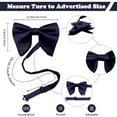 thumbnail image 6 of Holzlrgus Bow Ties for Men, Pre Tied Bowtie Adjustable Oversize Mens Bow Tie for Tuxedo, Vest, Wedding, Party, Graduation, 6 of 6