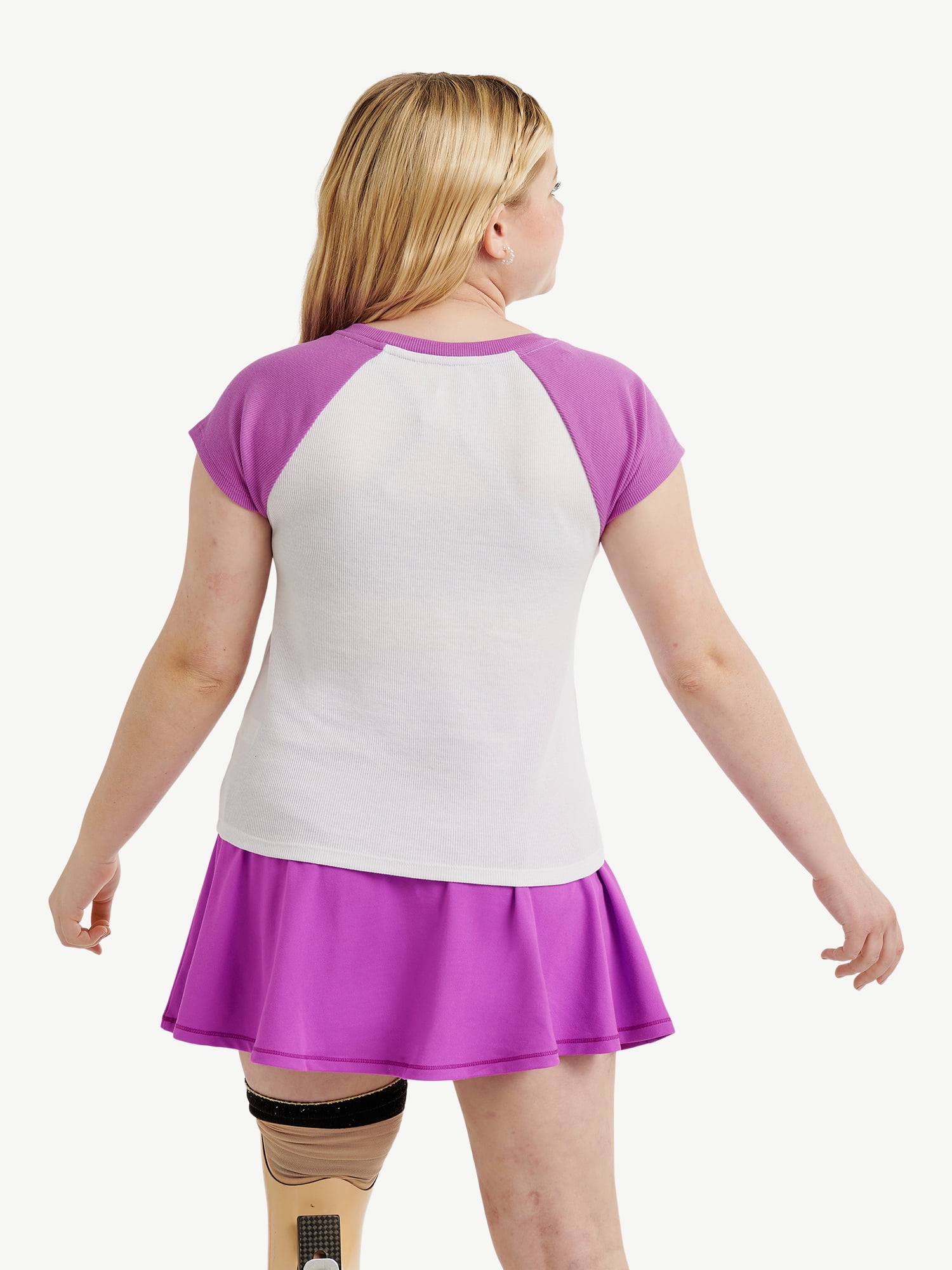 Justice Girls Colorblock Graphic T-Shirt, Sizes XS-XLP