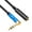 1m, variant on Auditory Extender 6.35mm Bent Connector Stereo Male to Female Auditory Cable Cord