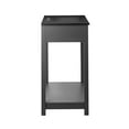 thumbnail image 3 of Sink Vanity Cabinet, Grey Gray Black, Wood, Hotel Bedroom Bathroom, Modern Contemporary HB34057, 3 of 9