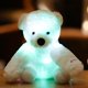 thumbnail image 3 of Oso de peluche con luz LED de 30cm para niños, oso de peluche de colores, unicornio, Alpaca, almohada brillante, regalo de Navidad, 3 of 5