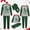 Green-G, variant on Penkiiy Matching Family Pajamas Christmas Pajamas for Family Xmas Matching Sets Short Sleeve Shirts and Plaid Shorts Santa Christmas Tree Sleepwear Two-piece Sets Gray 3-6 Months