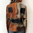 thumbnail image 6 of Halloween Shirts for Women 2026 Plus Size Long Sleeve Funny Pumpkin Print Tops Cute Vintage Teacher Shirts Casual Holiday Clothes Brown 3XL, 6 of 6