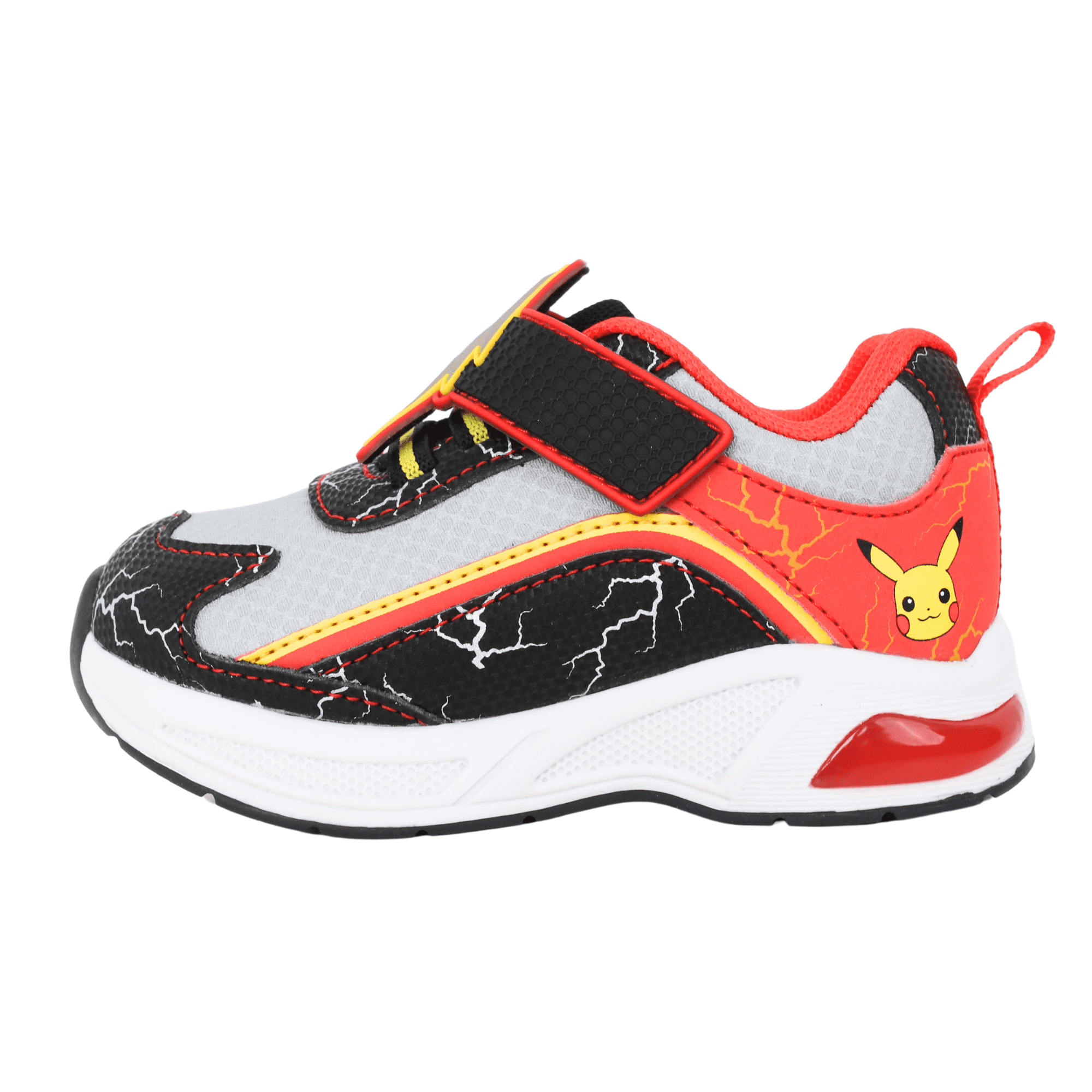Pokemon Toddler Lightening Bolt Lighted Athletic Sneaker