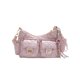 thumbnail image 5 of Bolso pequeño para mujer 2025, nuevo estilo, moderno, europeo y americano, sencillo, atmosférico, bolso de hombro con textura, pequeño bolso cuadrado para desplazamientos, nicho, 5 of 5