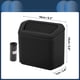 thumbnail image 4 of Bote de basura para automóvil Unique Bargains, bote de basura de plástico colgante para puerta de automóvil 1 pieza negro, 4 of 6