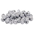 thumbnail image 2 of BLESIYA 5x50 Pieces Volleyball Design Round Acrylic Loose Large Hole Beads for Beading 5 Pcs, 2 of 8