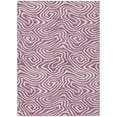 thumbnail image 2 of Addison Rugs Chantille Indoor/Outdoor Transitional Swirls Plum Washable Rectangle Rug, 8' x 10', 2 of 6