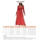 thumbnail image 4 of Vestido largo ANGGREK para mujer Cintura Elástica Poliéster Plisado Una Línea, 4 of 5