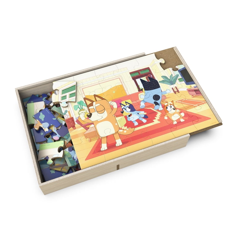 Spin Master Bluey 6-Pack Wood Puzzles Collection photo 4
