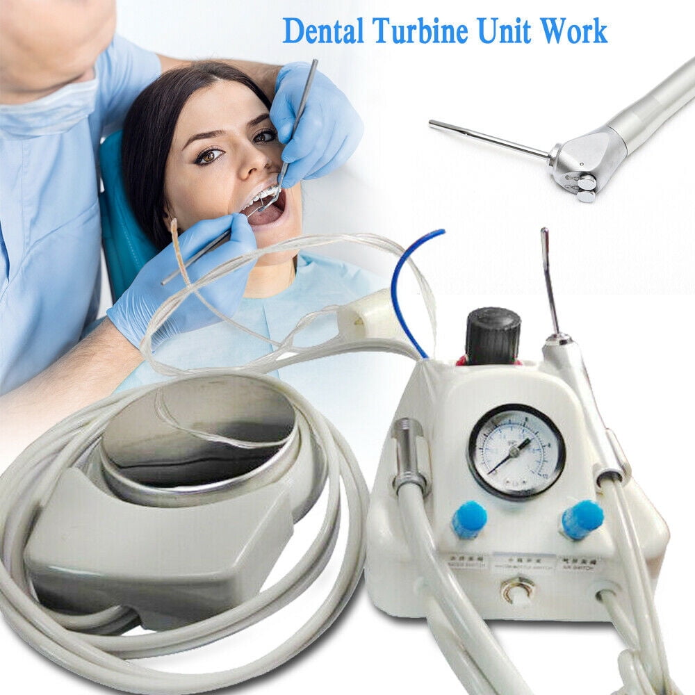 ANQIDI Dental dentist 4-Loch Air Turbine Unit Work Air compressor