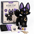thumbnail image 3 of Halloween Magic Animal 3D Patchwork DIY Kit - 8.6x6.3 Inch Fabric Creature Craft Set, Cute Gothic Ornament Sewing Project for Adults & Teens, Spooky Home Decor, Creative Holiday Gift Idea, 3 of 8