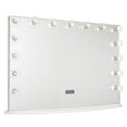 thumbnail image 3 of Impressions Vanity Mirror Hollywood Glow Pro LED Makeup Mirror with 15 LED Lights (Glossy White), 3 of 8