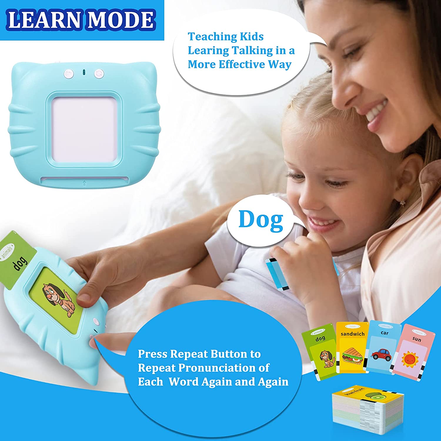 Kidsjoy Talking Flash Cards Learning Toy photo 6
