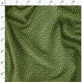 thumbnail image 3 of Soimoi Green polyester Crepe Fabric Shells Ocean Printed Craft Fabric by the Yard 42 Inch Wide, 3 of 6