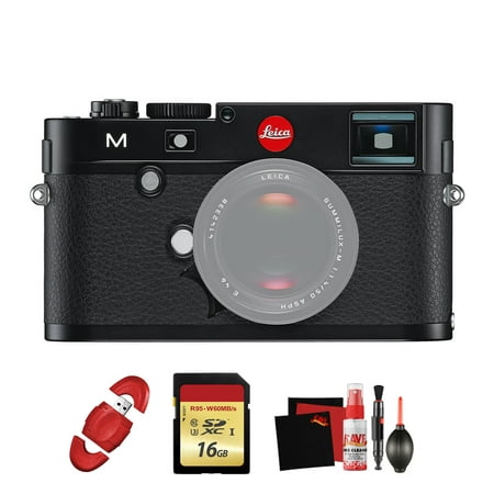 Leica M (Typ 240) Digital Rangefinder Camera (Black) + Cleaning Kit