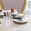 thumbnail image 2 of Turkish coffee pot, Turkish coffee pot, stainless steel tea pot with spout handle, milk chocolate, 600 ml heating pot, 2 of 5