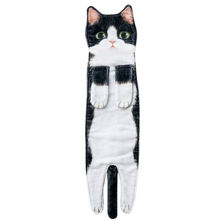 

Standard Textile Sheets Standard Textile Sheets Home Textiles Cat Funny Hand Towels For Bathroom Kitchen - Cute Decorative Cat Decor Hanging Washcloths Face Towels Super Absorb