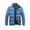 Blue, variant on Men's Winter Clothes Down Cotton Clothes Men Solid Color Short Jacket Standing Collar Cotton Clothes Black