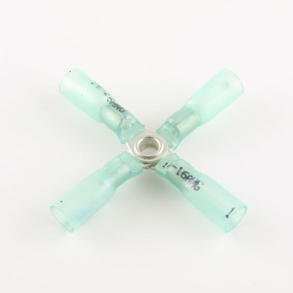 16-14 Ga. Heat-Shrink 4-Way Terminals - (pack of 5)