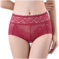 thumbnail image 7 of Panties for Women Clearance!Tbopshirt Brief Underwear,Hipster Underwear,Women's Lace Open File Temptation Plus Size Panties Low Waist Free Sexy Breifs,Cheeky Panties,Gifts,Big Holiday Savings Deals, 7 of 7