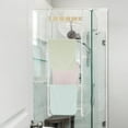 thumbnail image 3 of Over The Door Towel Rack Door Rack Hanger Organizer Bathroom Door Rack for Towels (), 3 of 7