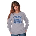 thumbnail image 4 of Mulligan Record Funny Golfer Golfing Sweatshirt for Men or Women Brisco Brands S, 4 of 6