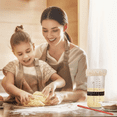 thumbnail image 2 of Kit para hacer pan de masa madre: tarro de gran capacidad con 5 unidades para preparar una masa madre perfecta, 2 of 4