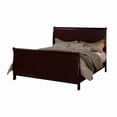 thumbnail image 2 of Astonishing Queen Louis Phillippe Bed , Cherry, 2 of 5