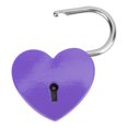 thumbnail image 3 of Heart Lock Metal Exquisite Padlock with Key, Small Size Mini Heart Shape Padlock Key Padlock Heart Padlock for Diary, Jewelry Box, Luggage, 3 of 7
