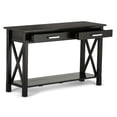 thumbnail image 3 of Simpli Home Kitchener 47-inch-Wide Solid Wood Contemporary Console Sofa Table in Hickory Brown, 3 of 10