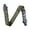 Dark green, variant on Guitar Cotton Strap Folk Guitar Electric Guitar Pure Cotton Strap with Scroll Belt 5 Paddles and 2 Rubber Strap Buckles